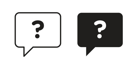 Question icons design vector graphic recourse