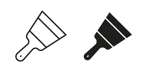 Putty knife icons design vector graphic recourse