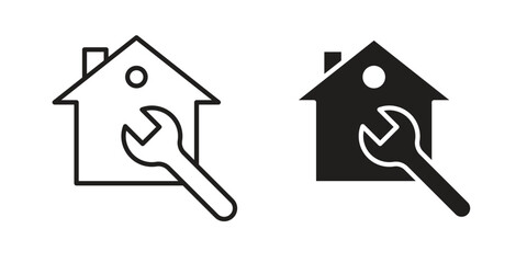 Home repair icons design vector graphic recourse