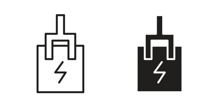 Circuit Breaker icons design vector graphic recourse