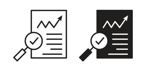 Auditors icons design vector graphic recourse