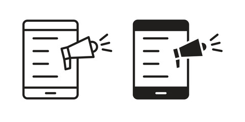 Advertising icons design vector graphic recourse