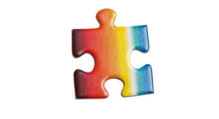 Isolated Puzzle Piece