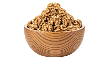 Isolated Walnuts Kernels Bowl
