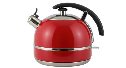 Isolated Red Kettle
