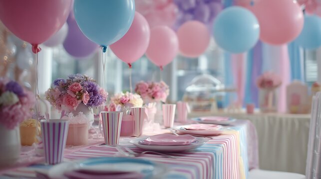 Elegant dinner party setting with pink flowers, candles, wine glasses, and silverware on a white tablecloth