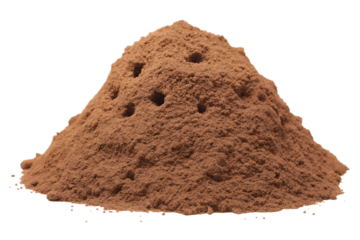 anthill isolated on white background PNG,AI GENERATED