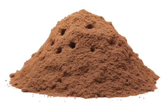 anthill isolated on white background PNG,AI GENERATED