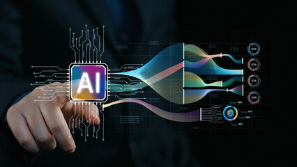 AI Assistant Brain Processor with LLM Technology, Big Data, Machine Learning, Generative AI for...