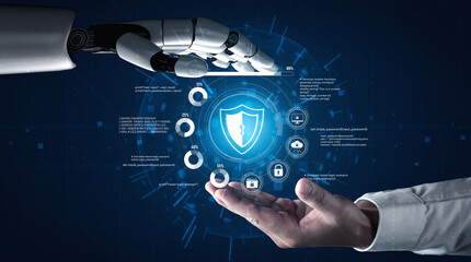 AI artificial intelligence strengthens cybersecurity with intelligent threat detection, virtual assistant alerts, and proactive protection agAI artificial intelligencenst digital breaches. Vouch