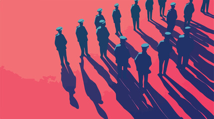 Veterans Day celebration card with soldier