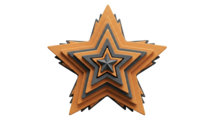 Isolated Star Logo
