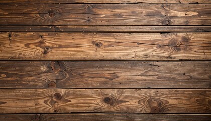Fototapeta premium Dark brown wooden planks (1)