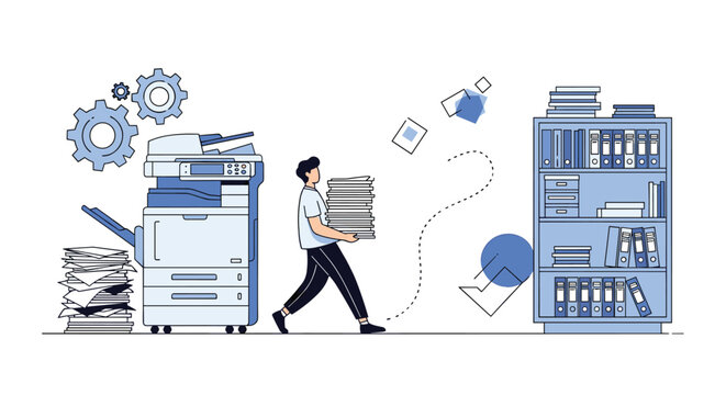 Office document management workflow automation and efficiency improvement solutions
