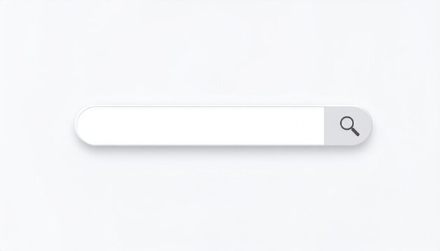 Empty search bar graphic