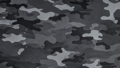 Abstract grayscale camouflage pattern (1)