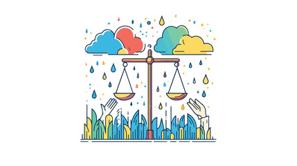 Justice Law Scale Human Rights Day