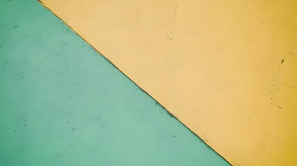 Abstract Green and Yellow Wall Texture Background