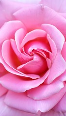 Beautiful pink rose flower close up photo for backgrounds and floral design projects