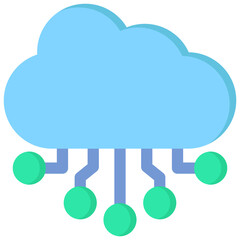 Cloud Commputing Icon