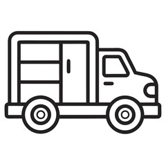 delivery truck vector illustration