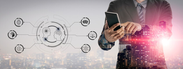 AI assistant with LLM, big data, machine learning, and generative AI powers prompt engineering and...