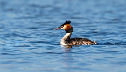 Fototapeta premium Kingfisher on a lake (1)