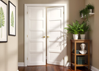 double interior doors