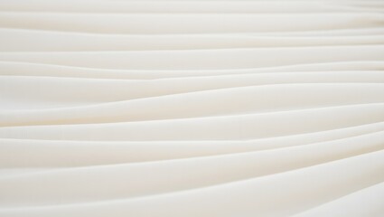 Close-up Texture of Light Beige Fabric - Softness and Depth