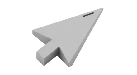 Isolated Arrow Cursor
