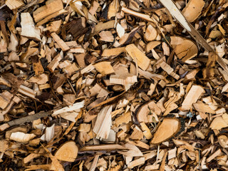 Vibrant Wood Chips and Mulch for Gardening and Landscaping