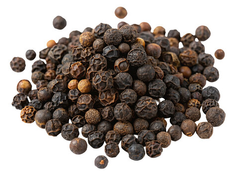 Aromatic and flavorful black peppercorns for gourmet cooking and seasoning culinary dishes - Powered by Adobe