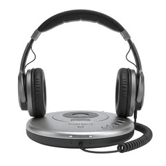 Portable cd player with headphones