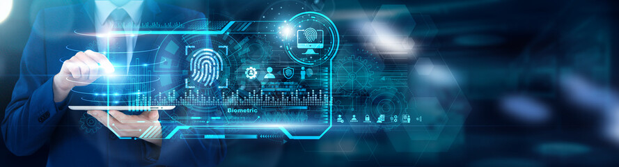 Security Architect using tablet analyzing Biometric facial recognition accuracy rates and authentication failure alerts, liveness detection heatmaps. Real-time spoofing threat dashboards.