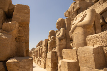 Statuen Karnaktempel