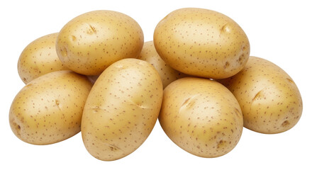 Isolated Potatoes