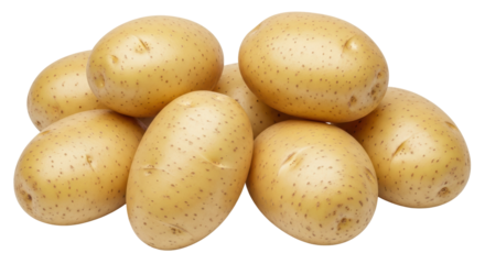 Isolated Potatoes