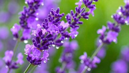 Obraz premium Close-up of lavender flowers