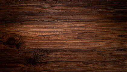 Old dark brown wooden planks create a rough, natural hardwood texture for a vintage wall or floor backdrop