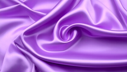 Obraz premium Soft, draped lilac satin