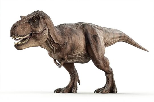 isolated T-rex, AI generated video