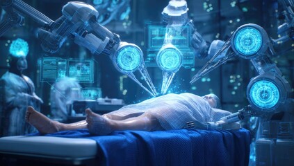 Futuristic robotic surgery
