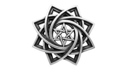 Isolated Celtic Knot Symbol