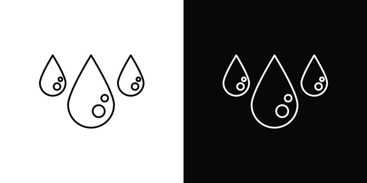 Tear drop icon. pictogram. flat vector sign. Vector Eps 10