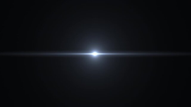 Lens Flare Animation with Green Screen, 4K  Background Effect