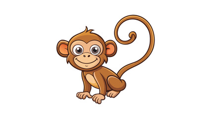 Cute baby animal cartoon characters, like a happy puppy, funny lion, and brown bear, are isolated vector illustrations, perfect for wild and domestic mammal-themed drawings