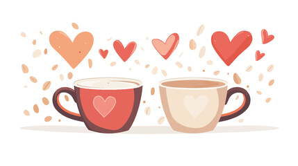 Valentine's Day Coffee Cup Greeting Card