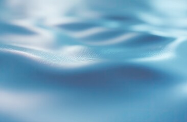 Soft, flowing light blue fabric texture