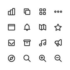 media player icons, web icon set, png icon set