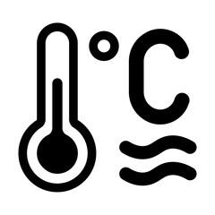 温度計のアイコン（°C）